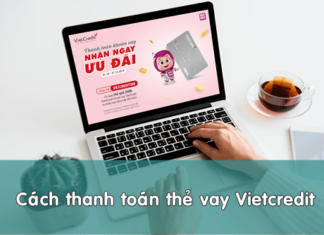 thanh toan the vay Vietcredit