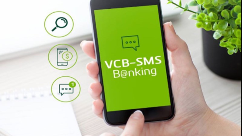 đăng ký SMS Banking Vietcombank