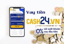 vay tiền Cash24 online